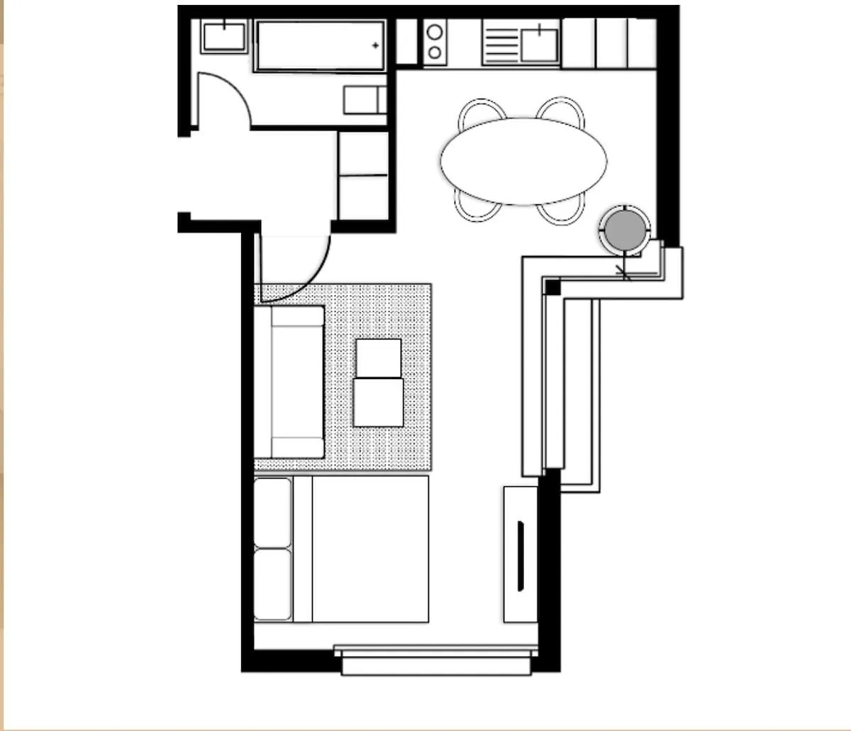 Charming studio in the city centre - Art 14 Zurich Apartment